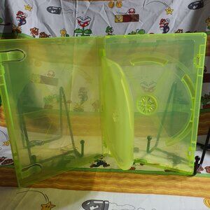 Replacement Green Authentic Xbox 360 Case Disc Empty 2-Disc Double DVD Games OEM